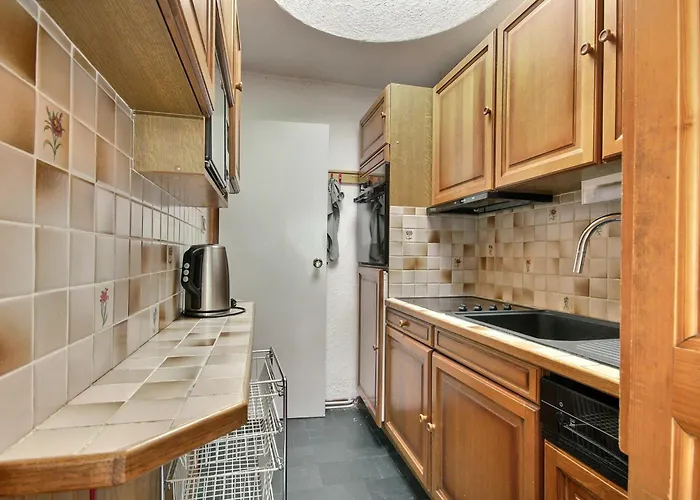 3 Pieces, Pied Des Pistes, Pour 6, Balcon - Fr-1-455-54 Διαμέρισμα